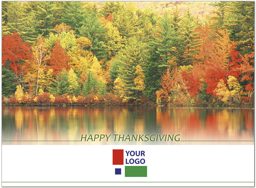 Select a verse, create your own custom verse, or order blank. Autumn Reflections Logo Card DX42U-4B